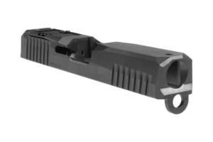 Lone Wolf Arms Dusk Pistol Slide, G19, 9mm, Gen 3, RMR Cut, Stripped, Graphite Gray, Small, LWD-DKSlide19-G3-GG