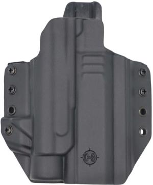C&G Holsters Tactical OWB Belt Holster, Staccato P/C2 TLR1/HL, Right Hand, Black, 5178-100