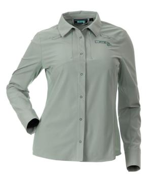 DSG Outerwear Victoria Snap-up Shirt- Women's, Lichen, 4XL, 50112