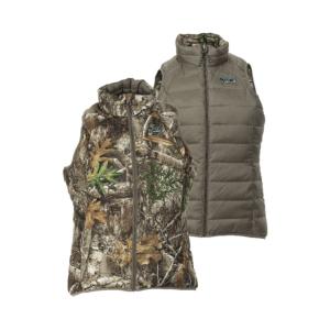 DSG Outerwear Reversible Puffer Vest - Women's, Realtree Edge/Stone, Medium, 515011