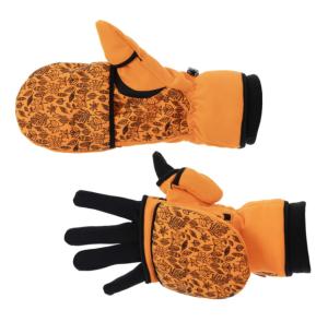 DSG Outerwear Flip-Top 4.0 Mitten with Glove Liner - Women's, Blaze Orange, Small, 518159