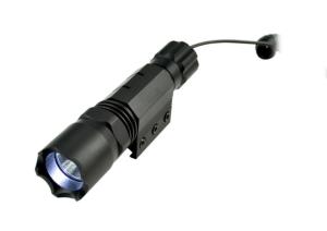 Sniper Grunt 260 Lumens Tac Flashlight with Remote Switch, M-LOK mount, Black, FLML02