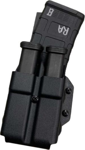 Zero9 Rifle Pistol Combo Holster, Other 9mm/.40 ACP, Molle Loks, Basketweave, Z9-4020-BW-MLK