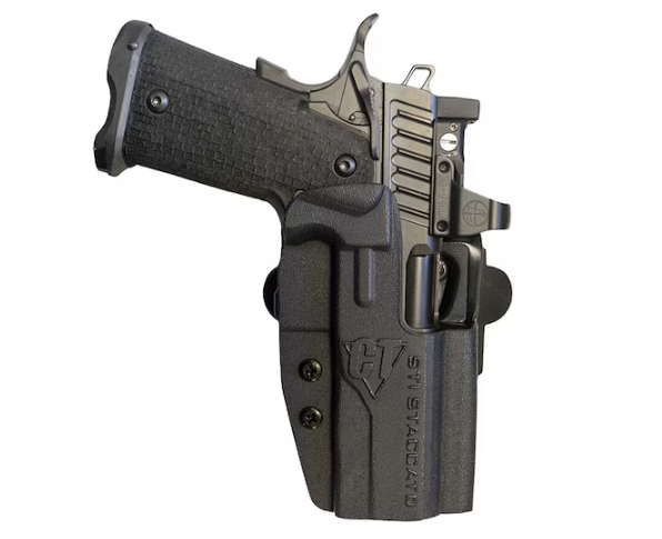 Comp-Tac OWB Holster for HK VP9, Right Hand, Kydex, Black