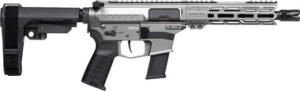 CMMG 45A890FTNG Banshee FE MkG 45 ACP 131 8 Black Nitride Threaded Barrel MLOK Handguard Titanium Cerakote Aluminum Receiver wPicatinny Rail Black Polymer CMMG RipBrace CMMG Zeroed Grip