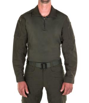 First Tactical Defender Shirt - Mens, OD Green, Small, R, 111004-830-S-R