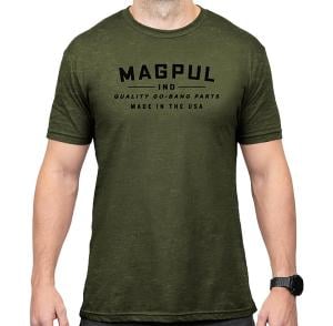 Magpul Men's Go Bang Parts CVC Short Sleeve Crew Neck T Shirt - 916737