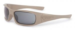 ESS 5B Series Ballistic Sunglasses,Terrain Tan Frame w/Smoke Gray Lens EE9006-15