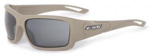 ESS Credence Ballistic Sunglasses, Terrain Tan Frame w/Smoke Gray Lens EE9015-14