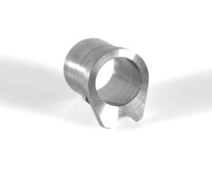 Evolution Gun Works Thick Flange Barrel Bushing, .703 OD Gunsmith Fit Straight Bore, .125in, Steel, Stainless, 14120