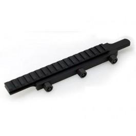 EGW Picatinny-Style 20 MOA Elevated 3" Extended Riser Mount AR-15 Flat-Top Matte SKU - 964261