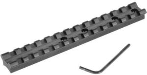 Evolution Gun Works Traditions Break-Open Muzzleloader fits Pursuit Picatinny Rail Scope Mount, Black, 46500