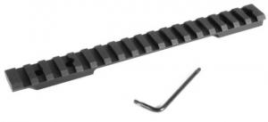 Evolution Gun Works HD Savage Round Back Picatinny Scope Rail, Long Action, 20 MOA, 6.670 in, Aluminum, Matte Black, 80332