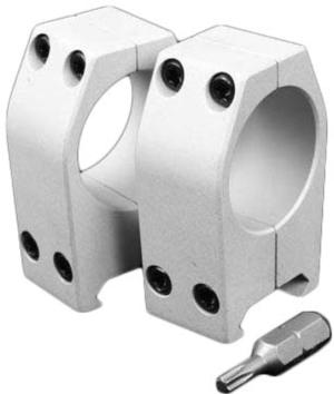 Evolution Gun Works Practical Aluminum Rings, 1in diam, .1in High, Silver, 60201