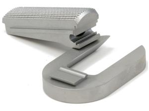 Swenson Mainspring Housing Flat Checkered with Magazine Well 1911 Government, Commander - 122429