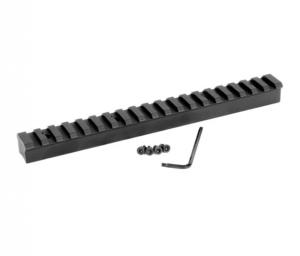 Evolution Gun Works HD Picatinny Scope Mount, Ruger Precision Rifle, 0 MOA, Aluminum, Matte Black, 80430