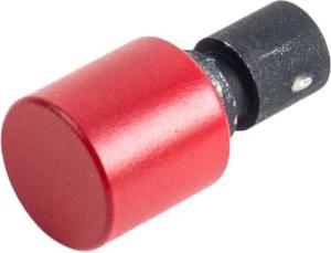 Evolution Gun Works AR Forward Assist Plug, Aluminum, Ruby Red Cerakote, 30310-RED