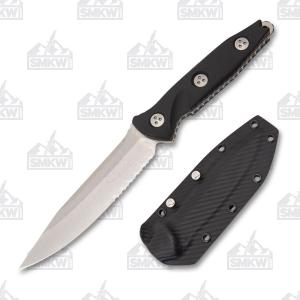 Microtech Socom Alpha S/E Stonewash Partially Serrated