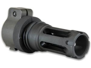 Yankee Hill Machine Phantom QD Flash Hider 7.62mm Quick Detach Suppressor Mount with Front Sight Base M14, M1A Steel Parkerized - 482063