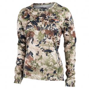 Sitka Women's Core Mid Wt Crew - LS Optifade Subalpine Large 10078-SA-L