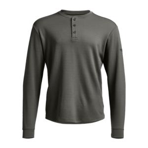 SITKA Provision Henley Woodsmoke Shirt 600188-WS