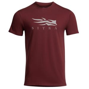 Sitka Gear Icon Tee Dark Red X Large 600087-DAR-XL