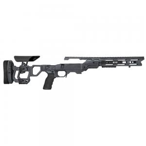 Cadex Defense Field Tactical Sniper Grey Rem 700 LA Skeleton Fixed 20 MOA #8-40 for SSSF 3.850" CIP Chassis STKFT-REM-RH-LA-B-208-E-GRY