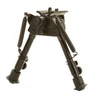 Sport Ridge Heavy Duty Bi-pod Pivot Adjustable 6in.-9in., Matte Black T9501P
