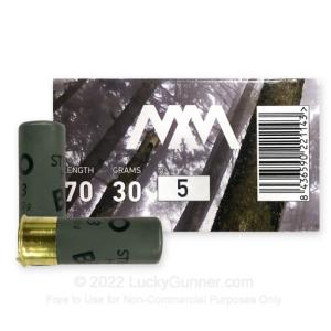 12 Gauge - 2-3/4" 1-1/16oz. #5 Shot - BioAmmo Lux Steel - 250 Rounds