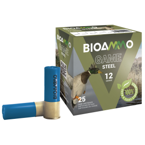 BioAmmo BioAmmo Waterfowl 12 Gauge 2.75″ #4 Shot BLS3040 Full Case-250 Rounds