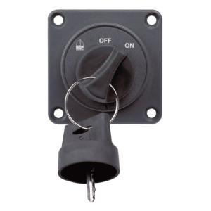 BEP Marine On/Off Key Switch f/701-MD & 720-MDO Battery Switches Remote, 80-724-0006-00