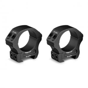 Vortex Pro Series 30mm Riflescope Rings, Weaver/Picatinny, Low Height, 0.9 inch, Black, PR30-L