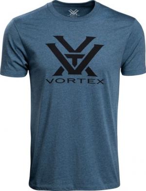 Vortex Core Logo Short Sleeve T-Shirt - Men's, Steel Blue Heather, 2X, 120-16-SBH2X