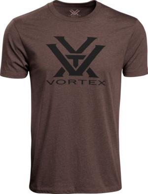 Vortex Core Logo T-Shirt - Men's, Large, Brown Heather, 120-16-BRHL