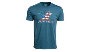 Vortex Stars and Stripes Short Sleeve T-Shirt - Men's, 3XL, Blue, 121-13-SBH3X