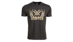 Vortex Full Tine Short Sleeve T-Shirt - Men's, 3XL, Charcoal Heather, 121-45-CHH3X