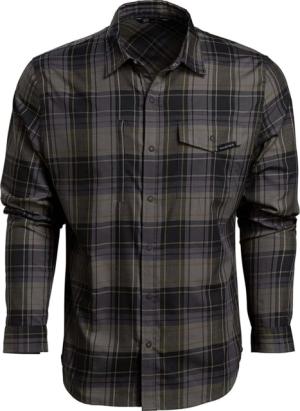 Vortex Trail Call Tech Flannel - Men's, Medium, Shadow, 221-39-SHAM