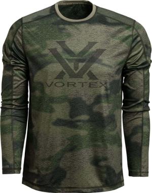 Vortex Sun Slayer Long Sleeve Shirt - Men's, Large, Forest Camo, 121-19-FCAL