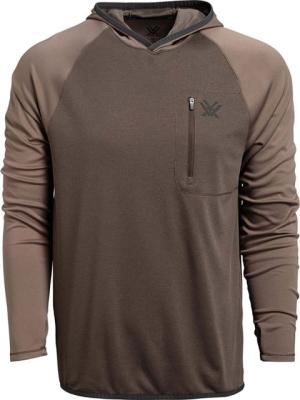 Vortex Weekend Rucker Hooded Long Sleeve - Men's, Peat, 2XL, 121-24-PET2X