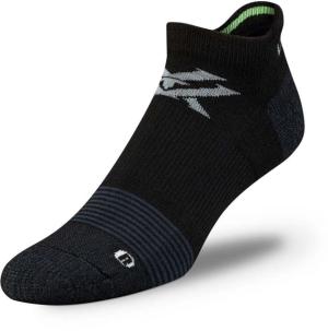 Vortex Pursuit Trail No-Show Active Sock - Men's, Black/Toxic Green, M, 122-26-BTGM
