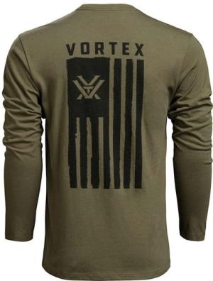 Vortex Salute LS T-Shirt - Men's, Military Heather, XL, 222-02-MIHXL