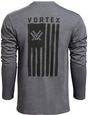 Vortex Salute LS T-Shirt - Men's, Titanium Heather, 3XL, 222-02-THE3X