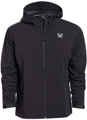 Vortex Rain Jacket - Men's, Large, Black, 123-02-BLKL