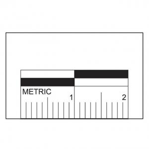Forensics Source 2cm Scale Labels 5/8 In High - AM-20MM