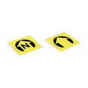 Forensics Source Id Flat 6 Arrows Yellow - IDF-D16Y