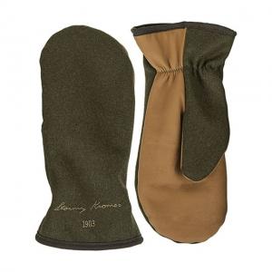Stormy Kromer Tough Mitts - Mens, Leather/Wool Olive, Extra Large, 51870-000070-260-415