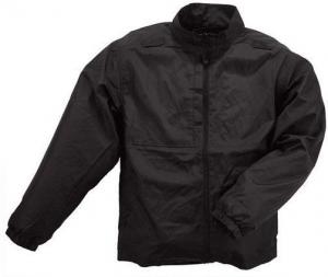 5.11 Tactical Packable Jacket w/ Storage Pouch - Men's, Black, 2XL, 48035-019-2XL