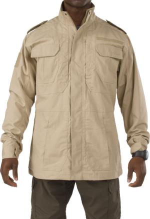 5.11 Tactical Taclite M-65 Jacket 78007 - Closeout | Khaki | Large | Cotton | LAPoliceGear.com