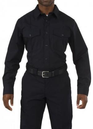 5.11 Tactical Stryke PDU Men Long Sleeve Shirt, Class A, Midnight Navy, XL 72073750XLR