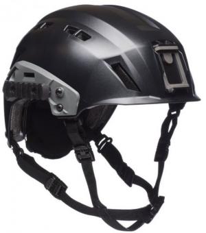 Team Wendy EXFIL SAR Tactical Helmet, with Rails, Black 81R-BK